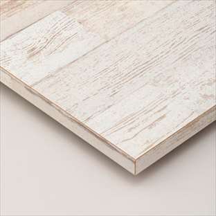テーブル天板 メラミン化粧板共巻き 古材調木目 t30mm